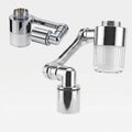 SOPAMI Multi-Angle Swivel Faucet Extender - Rotatable Anti-Splash Tap Aerator with Full Adapter Kit for Kitchen, Bathroom